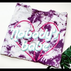 NOBODY’S BABE SHIRT🙅🏻‍♀️